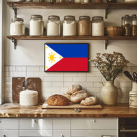Philippines Flag Detailed Design Country Flag Poster PosterGoat