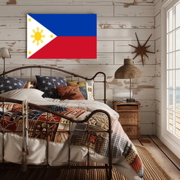 Philippines Flag Detailed Design Country Flag Poster PosterGoat