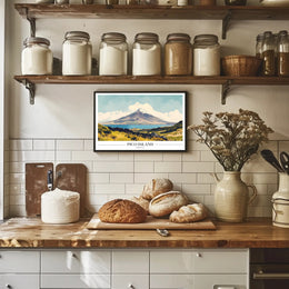 Pico Island Landscape Travel Poster PosterGoat