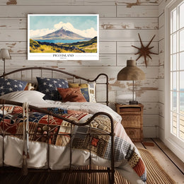 Pico Island Landscape Travel Poster PosterGoat