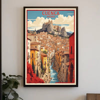 Picturesque Cuenca Cityscape Travel Poster PosterGoat