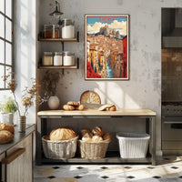 Picturesque Cuenca Cityscape Travel Poster PosterGoat