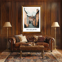 Picturesque Helsingborg Street Art Urban or Cityscape Poster PosterGoat