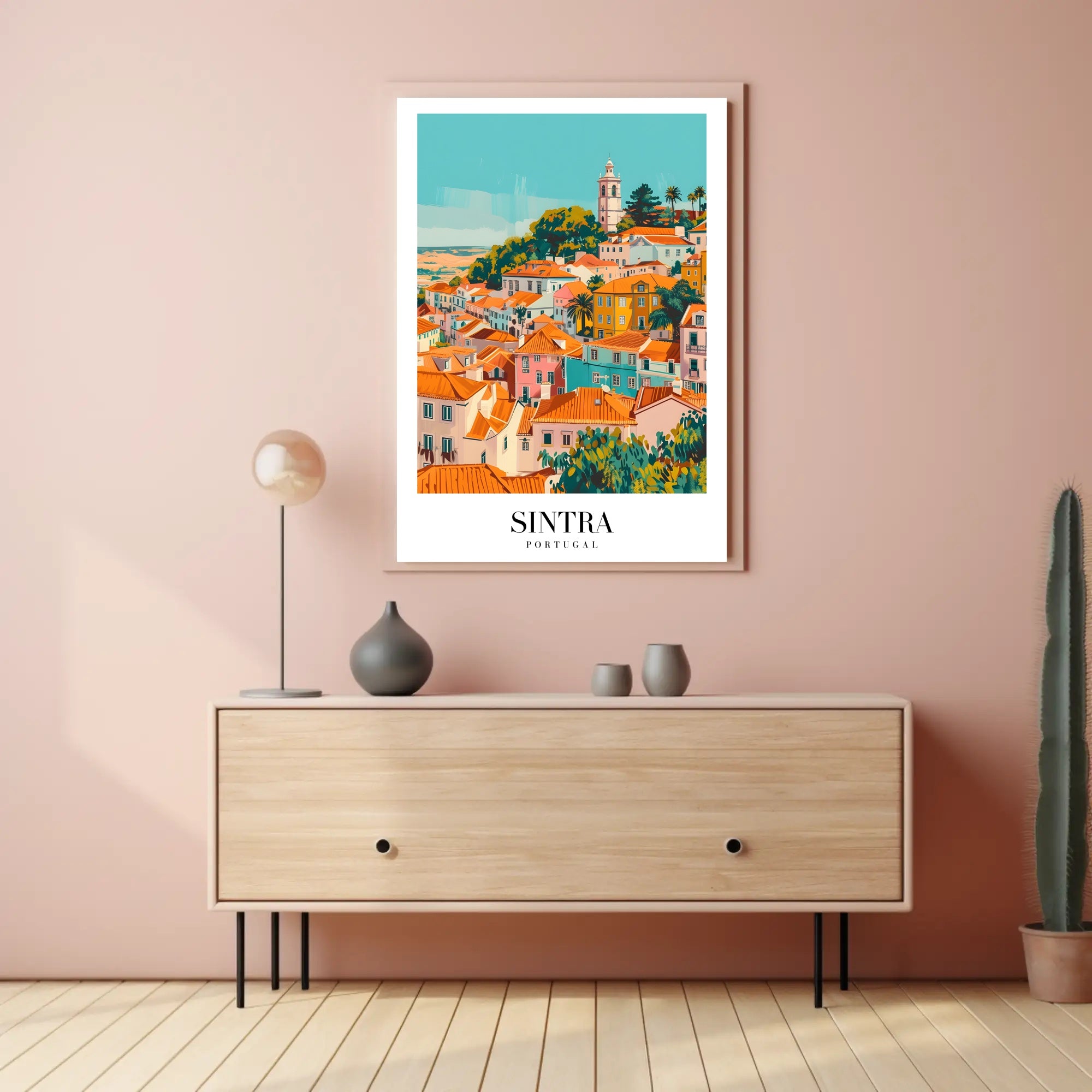 Picturesque Sintra Portugal Travel Poster PosterGoat