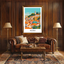 Picturesque Sintra Portugal Travel Poster PosterGoat