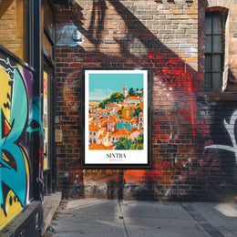 Picturesque Sintra Portugal Travel Poster PosterGoat