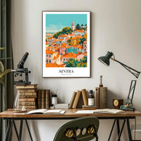 Picturesque Sintra Portugal Travel Poster PosterGoat