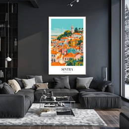 Picturesque Sintra Portugal Travel Poster PosterGoat