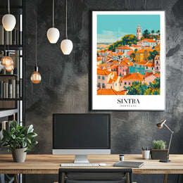 Picturesque Sintra Portugal Travel Poster PosterGoat