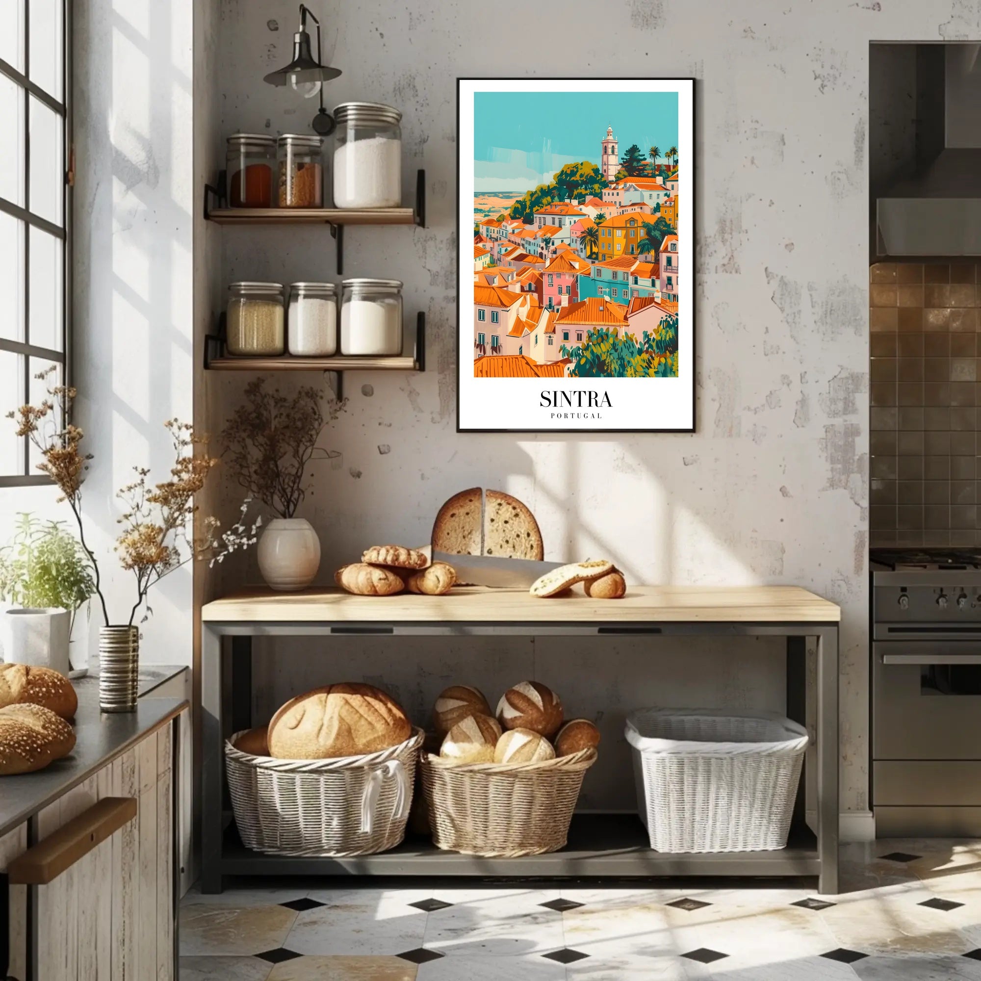 Picturesque Sintra Portugal Travel Poster PosterGoat
