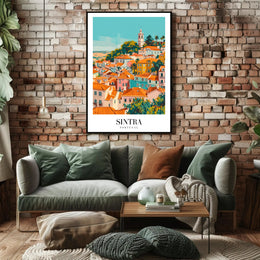Picturesque Sintra Portugal Travel Poster PosterGoat