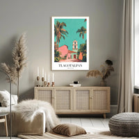 Picturesque Tlacotalpan Mexico Vintage Travel Art Poster PosterGoat