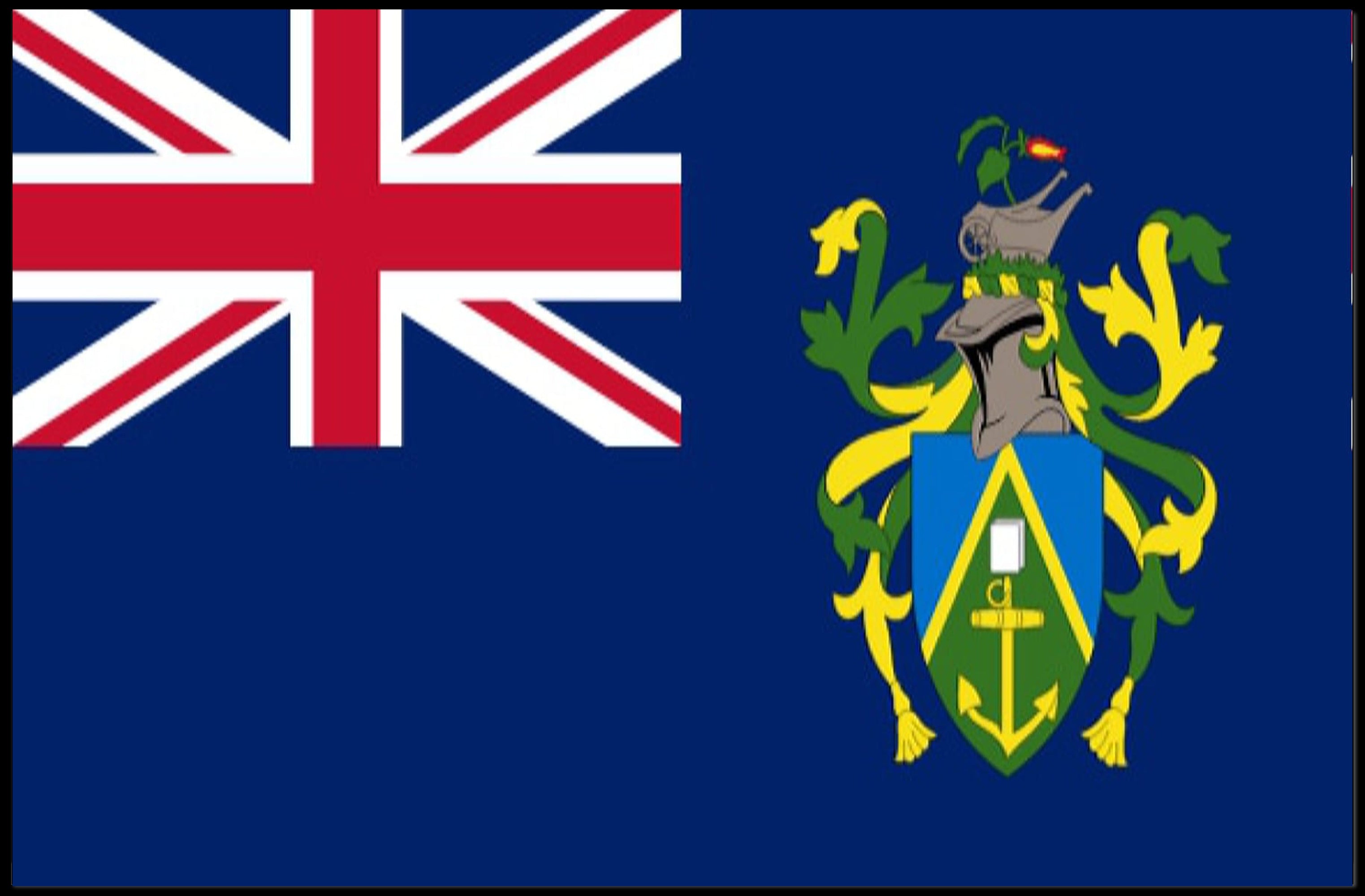 Pitcairn Islands National Pride Country Flag Poster PosterGoat