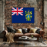 Pitcairn Islands National Pride Country Flag Poster PosterGoat