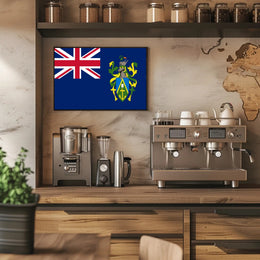 Pitcairn Islands National Pride Country Flag Poster PosterGoat