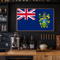 Pitcairn Islands National Pride Country Flag Poster PosterGoat