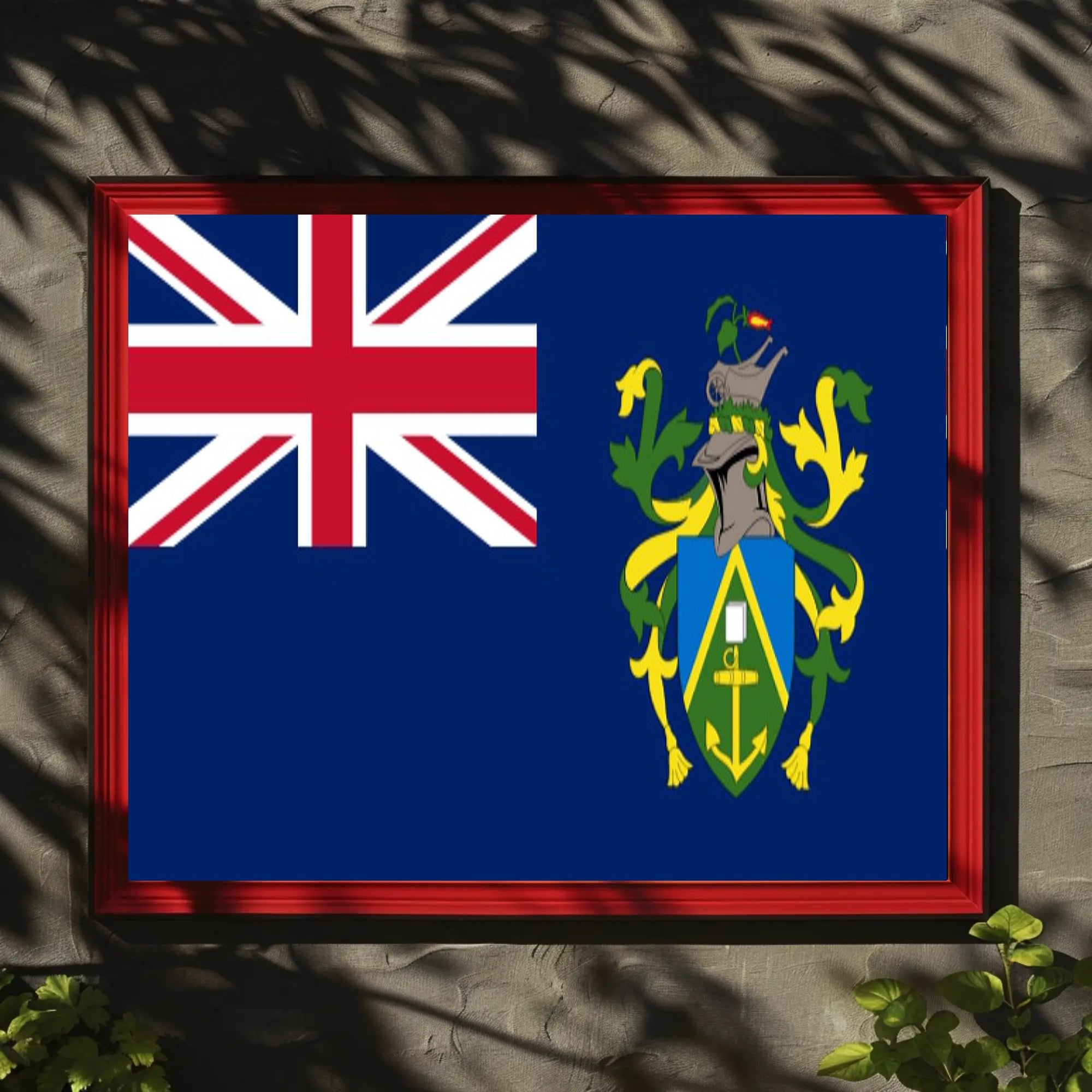Pitcairn Islands National Pride Country Flag Poster PosterGoat