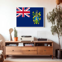 Pitcairn Islands National Pride Country Flag Poster PosterGoat
