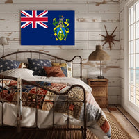 Pitcairn Islands National Pride Country Flag Poster PosterGoat