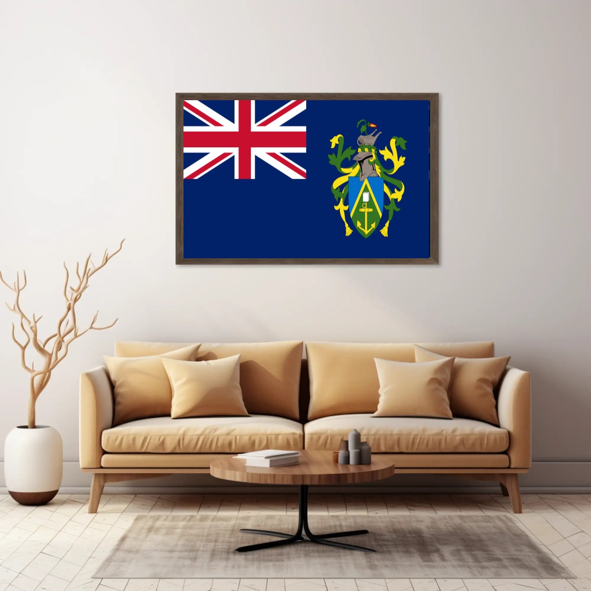 Pitcairn Islands National Pride Country Flag Poster PosterGoat