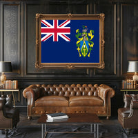 Pitcairn Islands National Pride Country Flag Poster PosterGoat