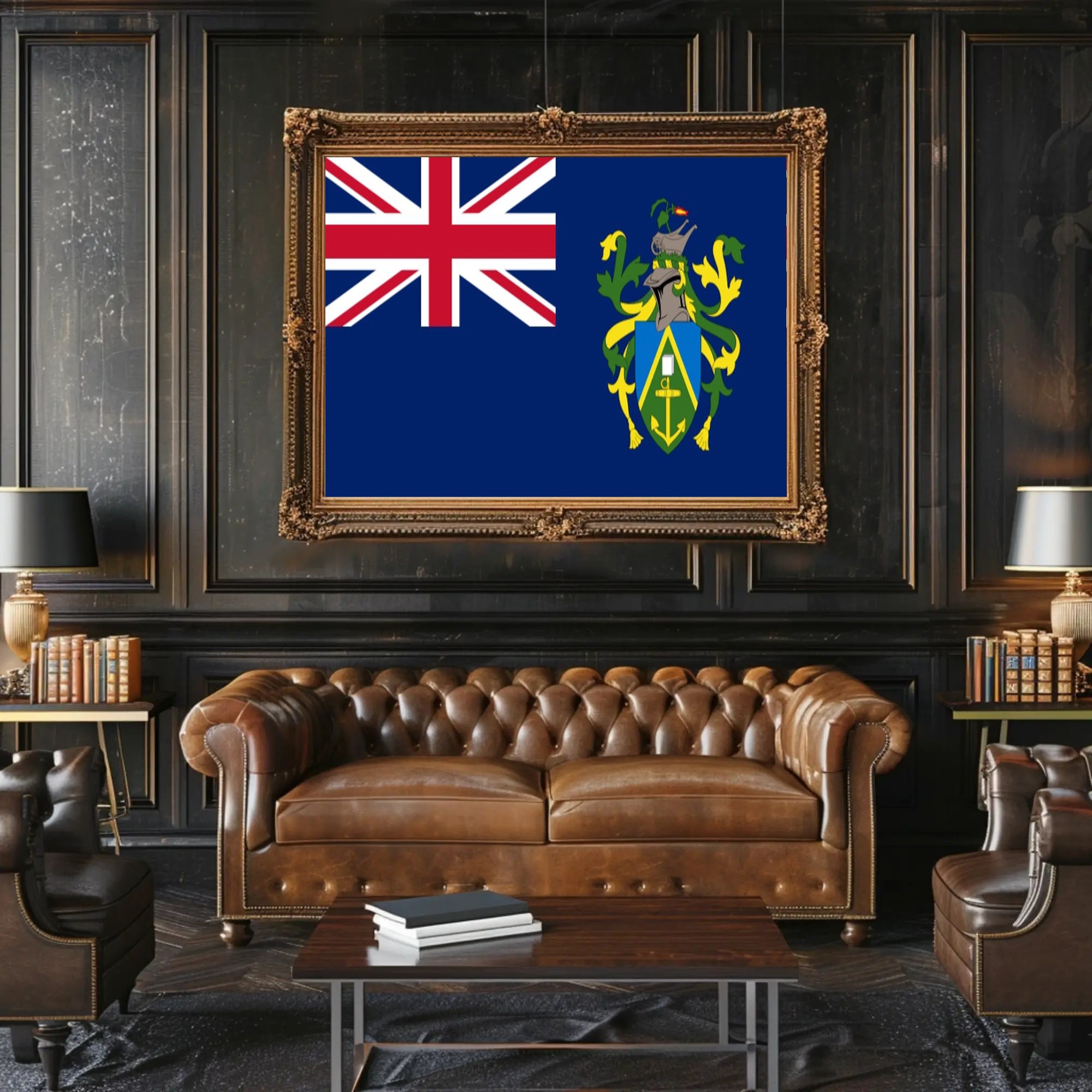 Pitcairn Islands National Pride Country Flag Poster PosterGoat