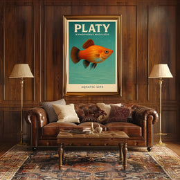 Platy Aquatic Life Poster PosterGoat
