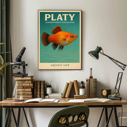 Platy Aquatic Life Poster PosterGoat