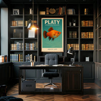 Platy Aquatic Life Poster PosterGoat