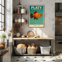 Platy Aquatic Life Poster PosterGoat