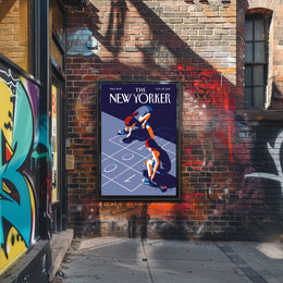 Playful Childhood Magic: Kids Enjoying Outdoor Fun - Cultural Poster PosterGoat