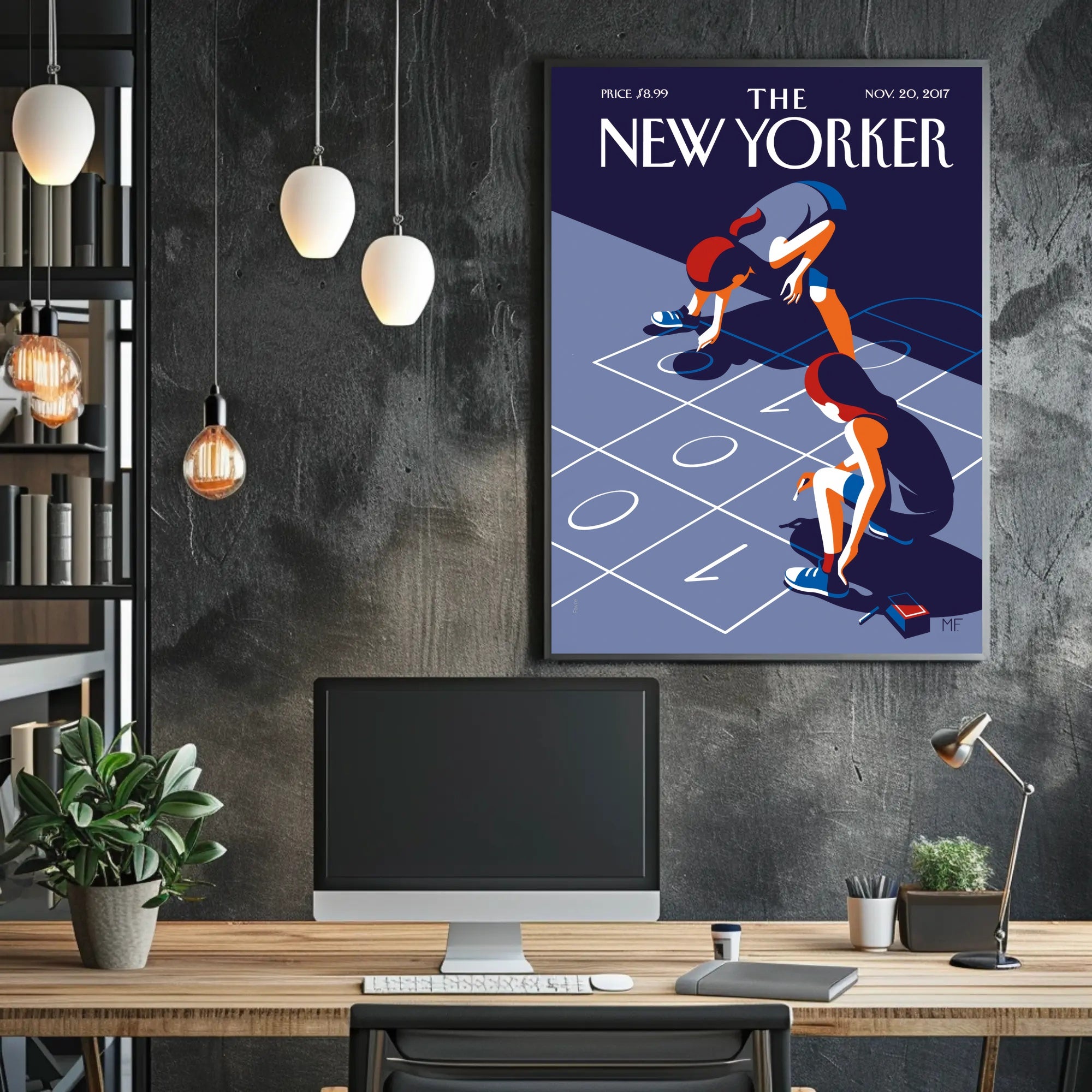 Playful Childhood Magic: Kids Enjoying Outdoor Fun - Cultural Poster PosterGoat