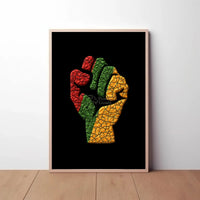 Political Unity and Resistance Artistic Design Poster PosterGoat