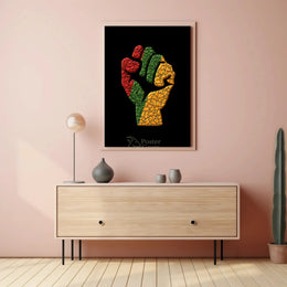 Political Unity and Resistance Artistic Design Poster PosterGoat