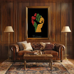 Political Unity and Resistance Artistic Design Poster PosterGoat