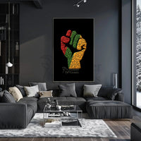 Political Unity and Resistance Artistic Design Poster PosterGoat