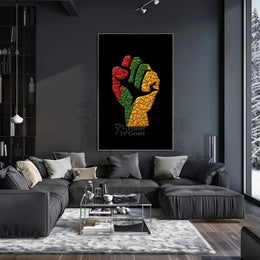 Political Unity and Resistance Artistic Design Poster PosterGoat