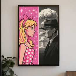 Pop Art Meets Noir: Artistic or Pop Culture Poster PosterGoat
