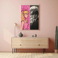 Pop Art Meets Noir: Artistic or Pop Culture Poster PosterGoat