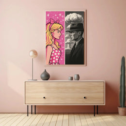 Pop Art Meets Noir: Artistic or Pop Culture Poster PosterGoat