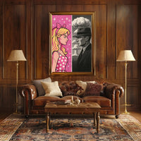 Pop Art Meets Noir: Artistic or Pop Culture Poster PosterGoat