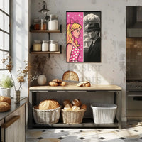 Pop Art Meets Noir: Artistic or Pop Culture Poster PosterGoat