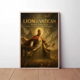 Pope Leo XIV Ceremonial Event Cultural Heritage Poster PosterGoat