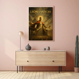 Pope Leo XIV Ceremonial Event Cultural Heritage Poster PosterGoat