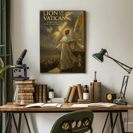Pope Leo XIV Divine Leadership Cultural or Heritage Poster PosterGoat