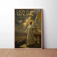 Pope Leo XIV Divine Leadership Cultural or Heritage Poster PosterGoat