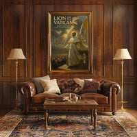 Pope Leo XIV Divine Leadership Cultural or Heritage Poster PosterGoat