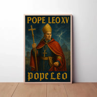 Pope Leo XV Regal Catholic Heritage Poster PosterGoat