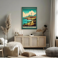 Portland Maine Lighthouse Scenic Vintage Travel Poster PosterGoat
