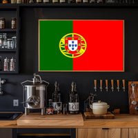 Portuguese National Flag Symbolizing Unity Country Flag Poster PosterGoat